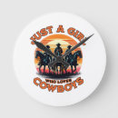 Suche nach cowboys wanduhren Westlich