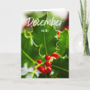 Suche nach dezember geburtstag karten Natur