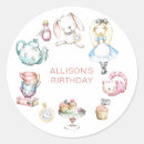 Recherche de alice autocollants Aquarelle