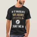 Recherche de disque vinyle tshirts Vintage