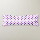 Recherche de pois violet coussins Motif à points polka