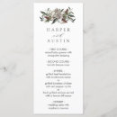 Recherche de rustique mariage menus Élégant