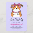 Recherche de chien heureux invitations Corgi