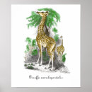 Recherche de vintage giraffe posters Animaux