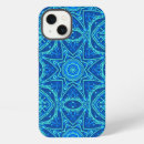 Recherche de nuances de bleu iphone coques Mandala