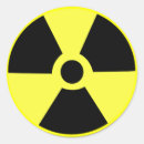 Recherche de radioactive symbol autocollants Nucléaire