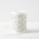 Recherche de floral crème tasses Élégant