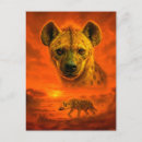 Suche nach hyena postkarten Savanne