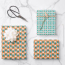 Recherche de 1970 papier cadeau Orange