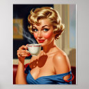 Suche nach tasse kaffee poster 50er