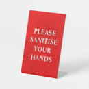 Recherche de main signes Assainir