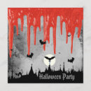 Recherche de sang invitations Fête d'halloween