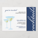 Recherche de martini glass invitations Cocktails