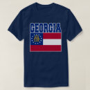 Recherche de drapeau de la géorgie tshirts État
