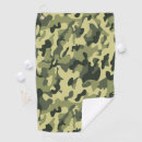 Recherche de camo golf serviettes Vert