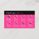 Recherche de visages cartes visite Maquillage