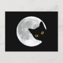 Suche nach katze und vollmond postkarten Halloween