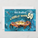 Recherche de de crabe anniversaire invitations Fête du crabe