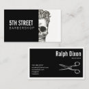 Recherche de crâne cartes visite Customer