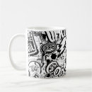 Recherche de graffiti abstrait tasses Motif