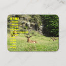 Suche nach hirsch visitenkarten Jäger