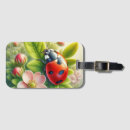Recherche de coccinelles bagages étiquettes Floral