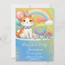 Recherche de 5 ans invitations Arc en ciel