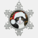Suche nach schwarzweiss katze ornamente Weihnachten