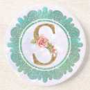 Suche nach rosa mandala untersetzer Monogramm