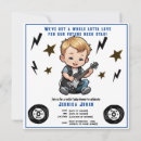 Recherche de rock star baby shower invitations Rocker
