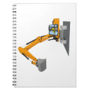 Suche nach bagger kleine notizbücher Bau