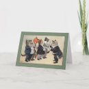 Suche nach vintage katze karten Weihnachtskarte