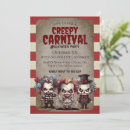 Recherche de carnaval halloween invitations Éffrayant