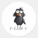 Recherche de humour de poulet autocollants Corneille