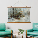 Recherche de scène de neige art Rustique