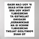 Recherche de inutiles posters À l'envers