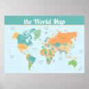 Suche nach world map poster Globus