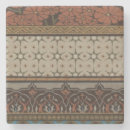 Recherche de textile dessous de verres Floral