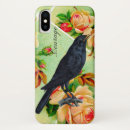 Recherche de corneille noire iphone coques Vintage