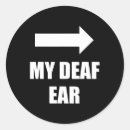 Suche nach ohren aufkleber Taub