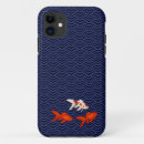 Recherche de style japonais iphone coques Poisson rouge