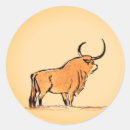 Recherche de taureaux autocollants Animal