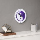 Recherche de symbole zen horloges Yin yang