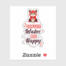 Recherche de addict autocollants Accro au café