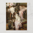 Suche nach katzen in der berühmten postkarten Vintag