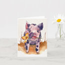 Suche nach aquarell schwein karten Skurril
