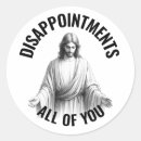 Suche nach enttäuschung aufkleber Jesus