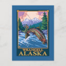 Recherche de pêche alaska cartes postales Presse