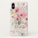 Recherche de aquarelle moderne iphone coques Feuille