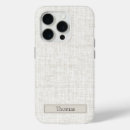 Recherche de toile jute iphone coques Tissu